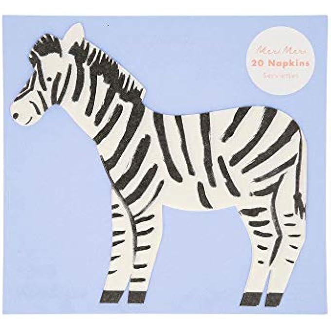 SAFARI ZEBRA NAPKINS - Image 2